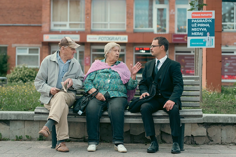 Leonardas Pobedonoscevas filme „Aš gyvas“ / Veronikos Gendrikienės nuotr.