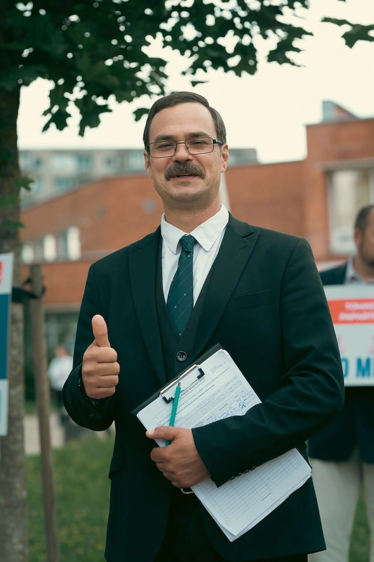 Leonardas Pobedonoscevas filme „Aš gyvas“ / Veronikos Gendrikienės nuotr.