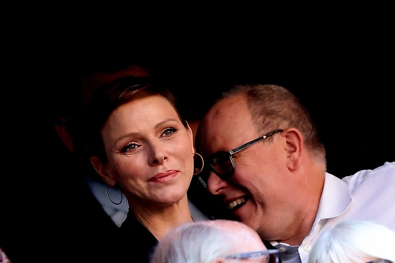 Princas Albertas ir princesė Charlene / Vida Press nuotr.
