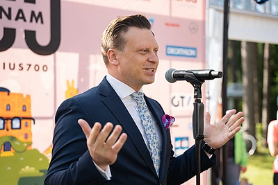 „Minam 100“ akimirka / Organizatorių nuotr.