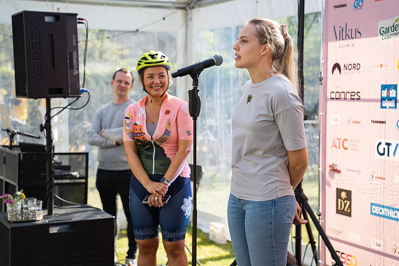 „Minam 100“ akimirka / Organizatorių nuotr.