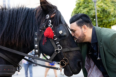 Kasmetinė tarptautinio romų festivalio GYPSY FEST eisena / Gretos Skaraitienės / BNS nuotr.
