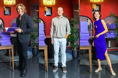 Knygos pristatyme Vilniuje – Laurynas Suodaitis, Dovydas Laukys ir Simo Jasaičio mylimoji Elma