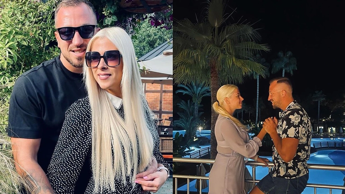 Karolis Akulavičius su žmona Ingrida / Socialinių tinklų nuotr.