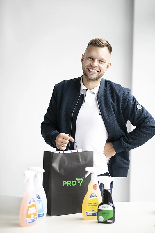 „PRO7“ įkūrėjas ir vadovas Deividas Mikaliūnas / Gamintojo nuotr.