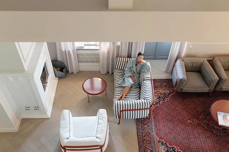 Klinikoje rasite ypatingą poilsio erdvę. / AUM klinikos nuotr.