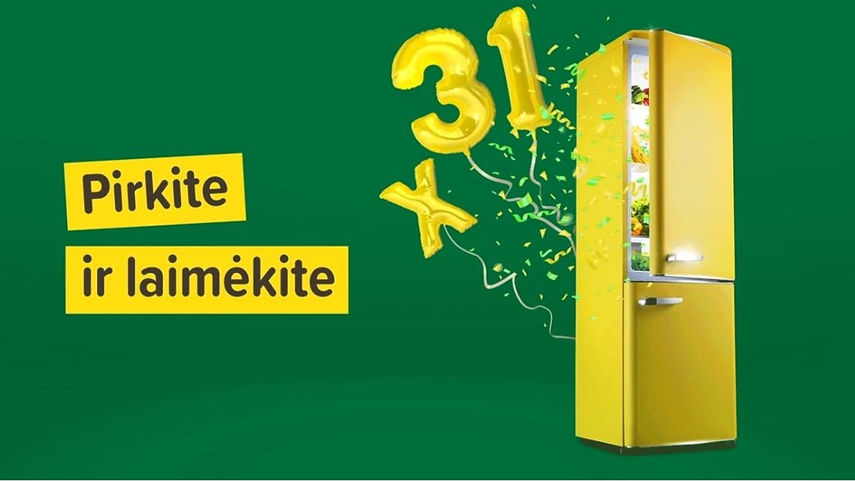 „Iki“ skelbia gimtadienio loteriją / „Iki" nuotr.