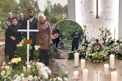 Alen Chicco palaidojo mamą: paskutinė dovana prie kapo – griebianti už širdies