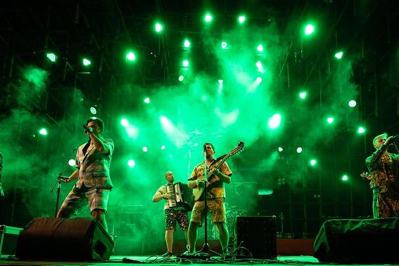 „Antikvariniai Kašpirovskio dantys“ pasirodė Indijoje / „Mohit Concert photography“ nuotr.