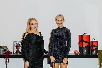 Verslininkė Gabija Medalinskaitė ir Edita Lavrinovič / Lina Jushke nuotr.