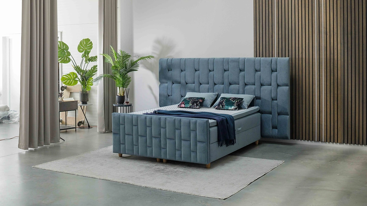 Moderni prabanga miegamajame: kaip ją atskleisti? / Madrės baldų nuotr.