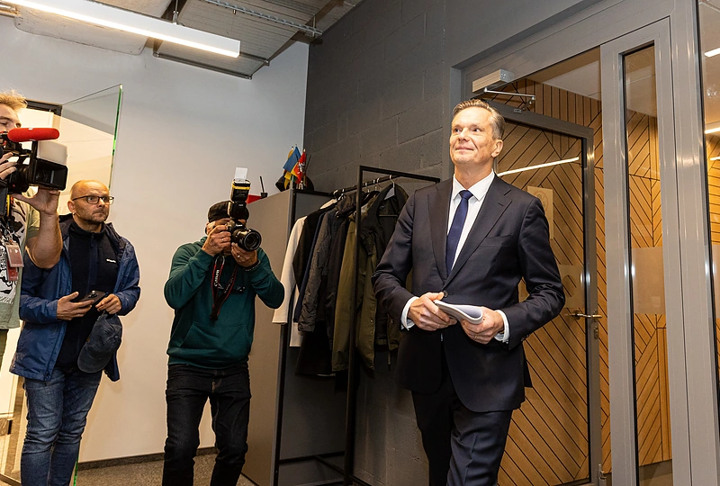 Eitvydo Bajarūno spaudos konferencija / Pauliaus Peleckio / BNS nuotr.