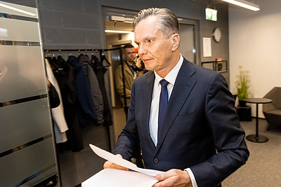 Eitvydo Bajarūno spaudos konferencija / Pauliaus Peleckio / BNS nuotr.