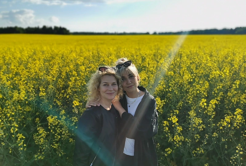 Eglė Kernagytė ir Giedrė Genevičiūtė / Asmeninio albumo nuotr.