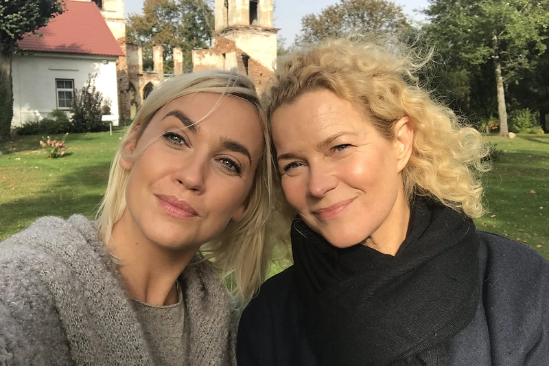Eglė Kernagytė ir Giedrė Genevičiūtė / Asmeninio albumo nuotr.