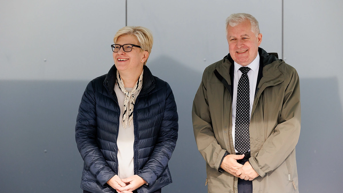Ingrida Šimonytė ir Arvydas Anušauskas / Eriko Ovčarenko / BNS nuotr.