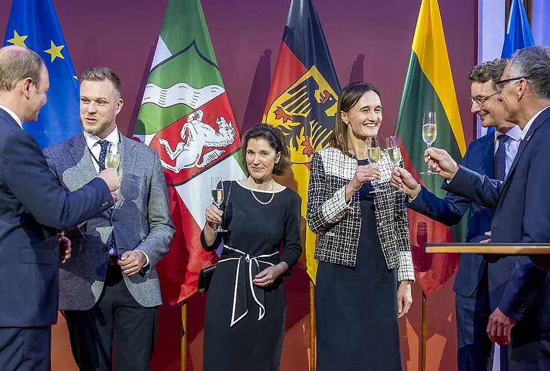 Vokietijos Vienybės dienos 33-iosios metinės / Irmanto Gelūno / BNS nuotr.