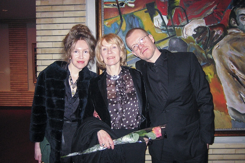 Brangiausi Juozo Budraičio žmonės – dukra Justina, žmona Vita ir sūnus Martynas / Asmeninio albumo nuotrauka