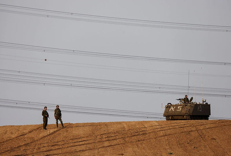 Izraelio kariai / „Reuters“/„Scanpix“ nuotr.