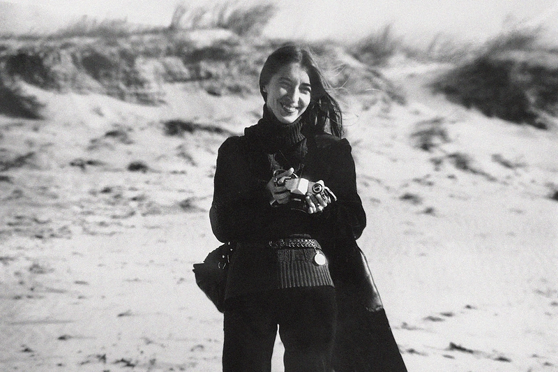 Kūrybinius jaunosios menininkės ieškojimus vieni pirmųjų pamatydavo susirinkę į Nidos fotografų seminarą kolegos / Asmeninio albumo nuotrauka