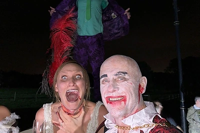 Johno Caudwello 71-ojo gimtadienio šventė Helovino tema / Socialinių tinklų nuotr.