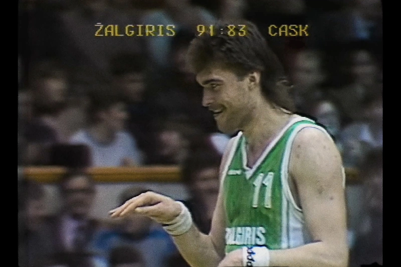 Krepšinio dokumentika „BILIETAS. The Ticket“ / Stop kadras