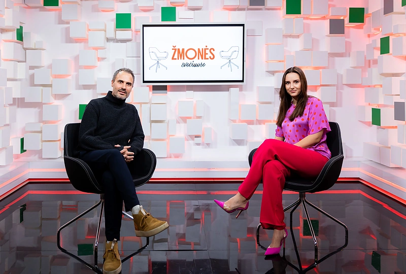 Mantas Jankavičius 15min studijoje / Gretos Skaraitienės / BNS nuotr.