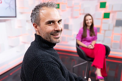 Mantas Jankavičius 15min studijoje / Gretos Skaraitienės / BNS nuotr.