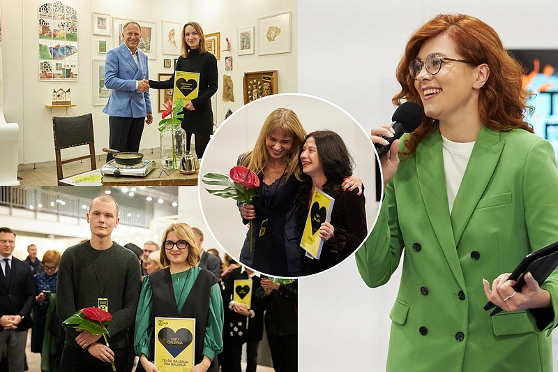 Šiuolaikinio meno mugėje „ArtVilnius’23“ – geriausiųjų apdovanojimai: sulaukė premijų
