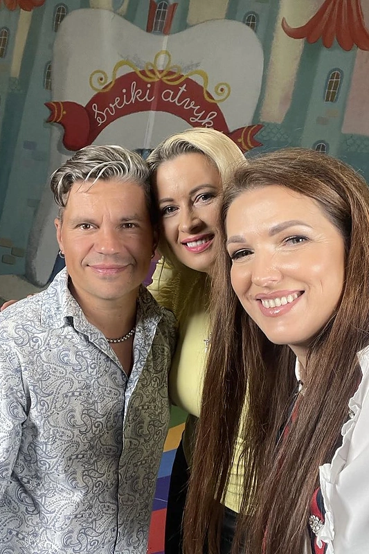 Renata ir Deivis Norvilai su Kristina Rimiene / Organizatorių nuotr.