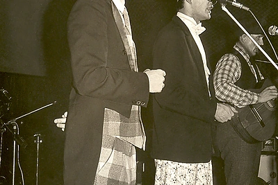 Vyrai dabar nė neprisimena visų kultūros namų, kuriuos aplankė / Asmeninio albumo nuotrauka