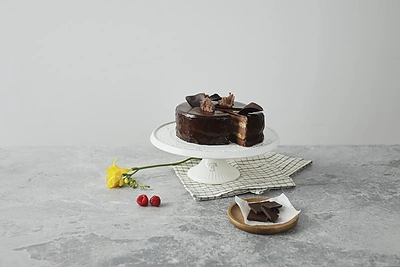 Tortas su belgišku šokoladu „Rišeljė“ / „Iki" nuotr.