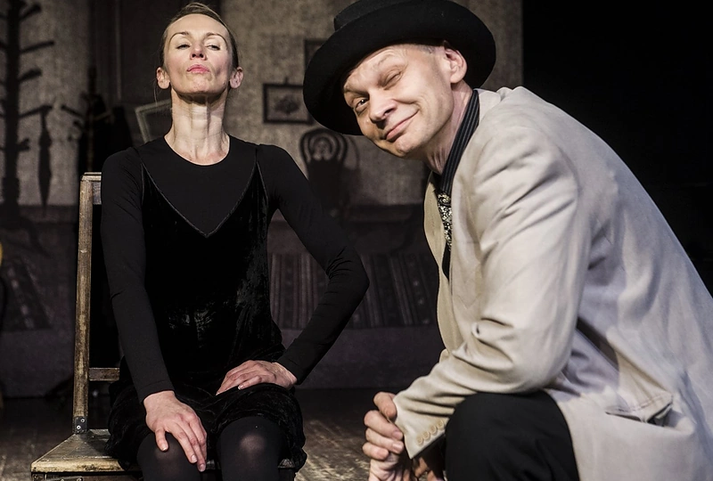 Spektaklio „Bado meistras“ akimirka / D.Matvejev nuotr.