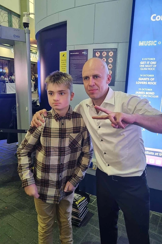 Londone – Domo išsvajotas susitikimas su Vidu Bareikiu / Asmeninio albumo nuotr.