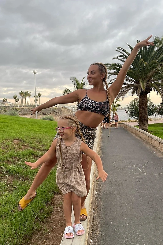 Eglės Straleckaitės-Domarkienės atostogos Tenerifėje / Asmeninio albumo nuotr.