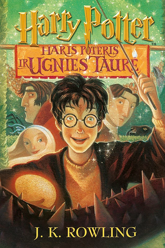 Hario Poterio knygos viršelis / Organizatorių nuotr.