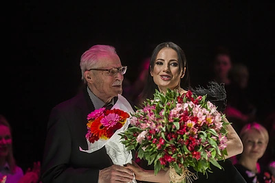 Bronislavas Kuzmickas ir Agnė Kuzmickaitė / Viganto Ovadnevo nuotr.