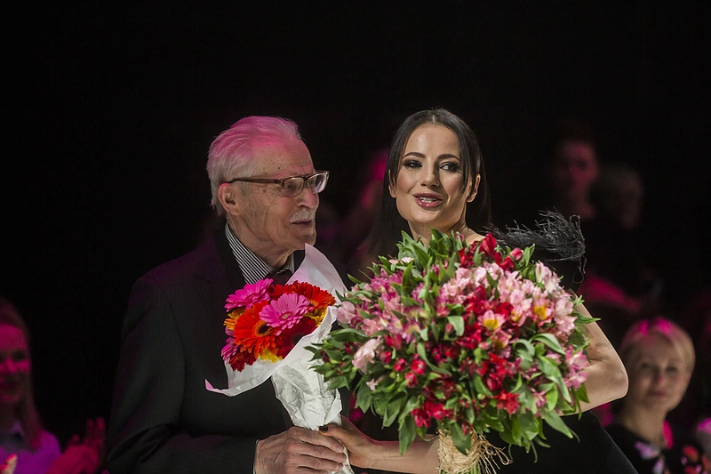 Bronislavas Kuzmickas ir Agnė Kuzmickaitė / Viganto Ovadnevo nuotr.