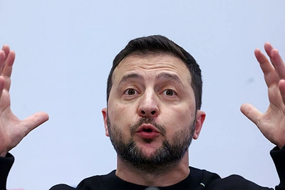 V.Zelenskis: yra tik vienas būdas, kaip apsaugoti Europą nuo Rusijos