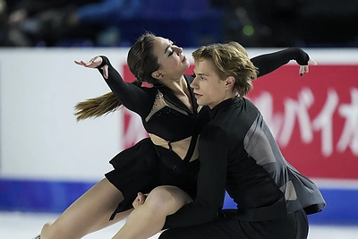 Bronzinė dailiojo čiuožimo pora Saulius Ambrulevičius ir Allison Reed: „Mūsų draugystė – unikali“