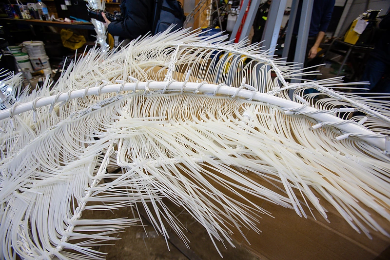 Kauno Kalėdų eglutės „Elfų dirbtuvės“ / Teodoro Biliūno / BNS nuotr.