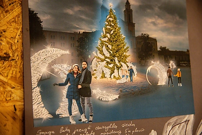 Kauno Kalėdų eglutės „Elfų dirbtuvės“ / Teodoro Biliūno / BNS nuotr.