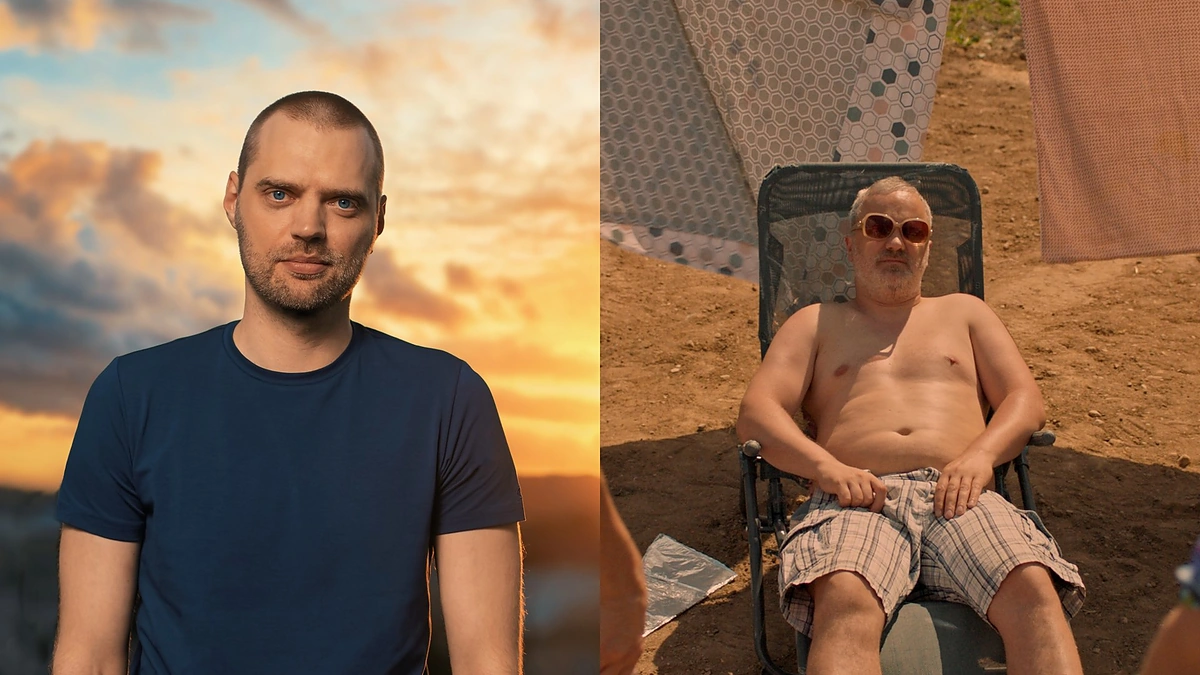 Tadas Vidmantas ir jo naujas filmas / 15min montažas
