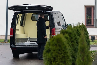 Atsisveikinimas su Skomantu Janoniu / Skirmanto Lisausko / BNS nuotr.