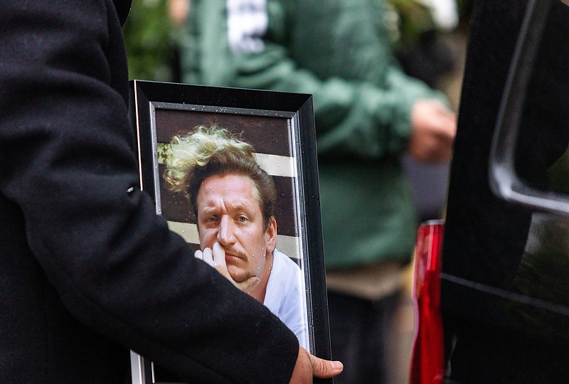 Atsisveikinimas su Skomantu Janoniu / Skirmanto Lisausko / BNS nuotr.