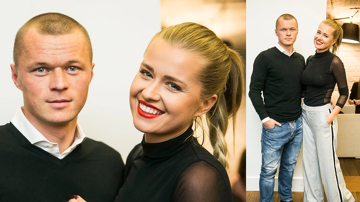 Darvydas Šernas ir Sandra Šernė / Viganto Ovadnevo nuotr.