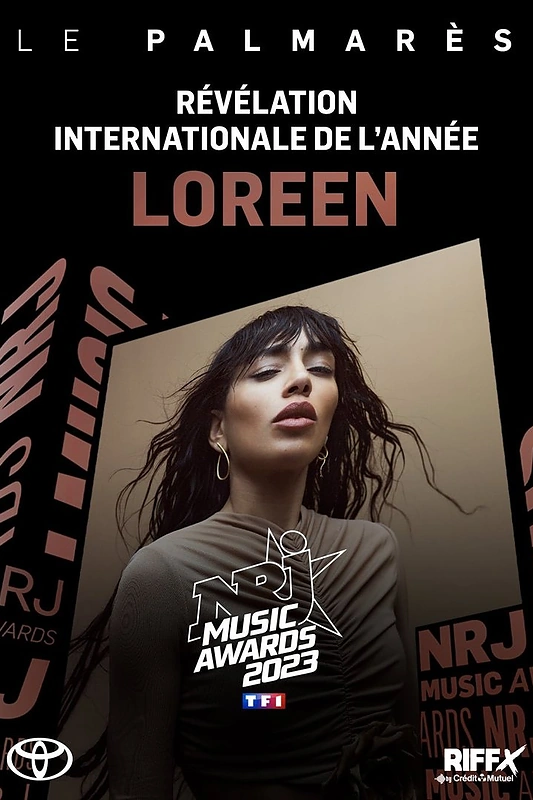 Loreen NRJ apdovanojimas