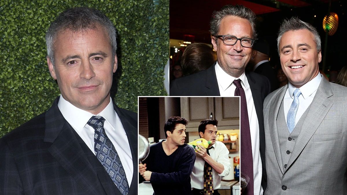 Matthew Perry ir Mattas LeBlancas / Vida Press nuotr.