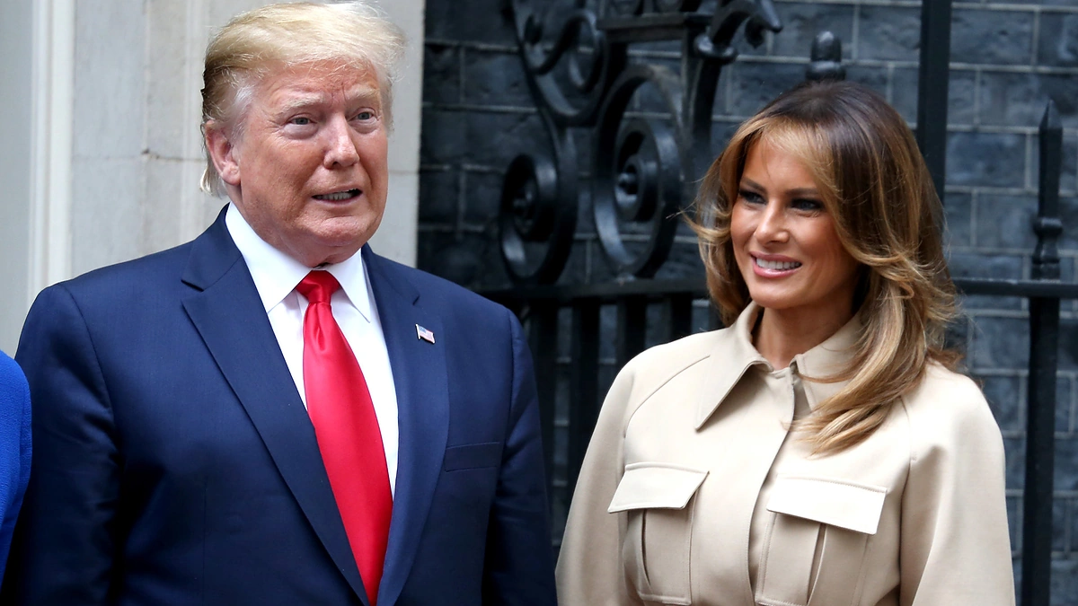 Donaldas Trumpas, Melania Trump / Vida Press nuotr.