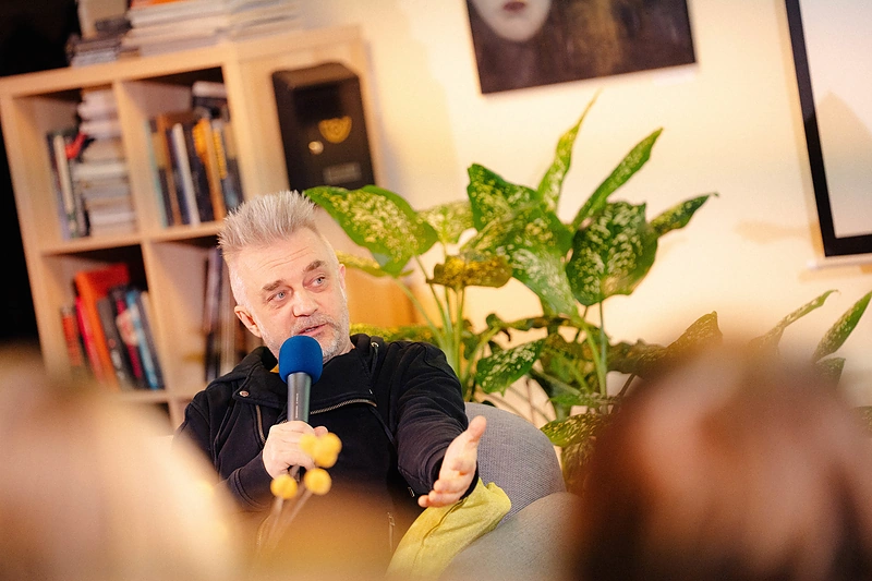 Renginio „Autorių namų virtuvė“ akimirka / Leonardo Borotinsko nuotr.